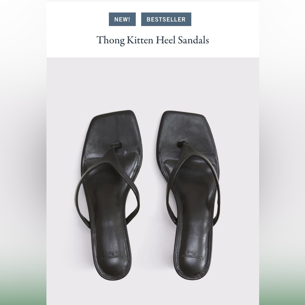 Abercrombie Kitten Heel